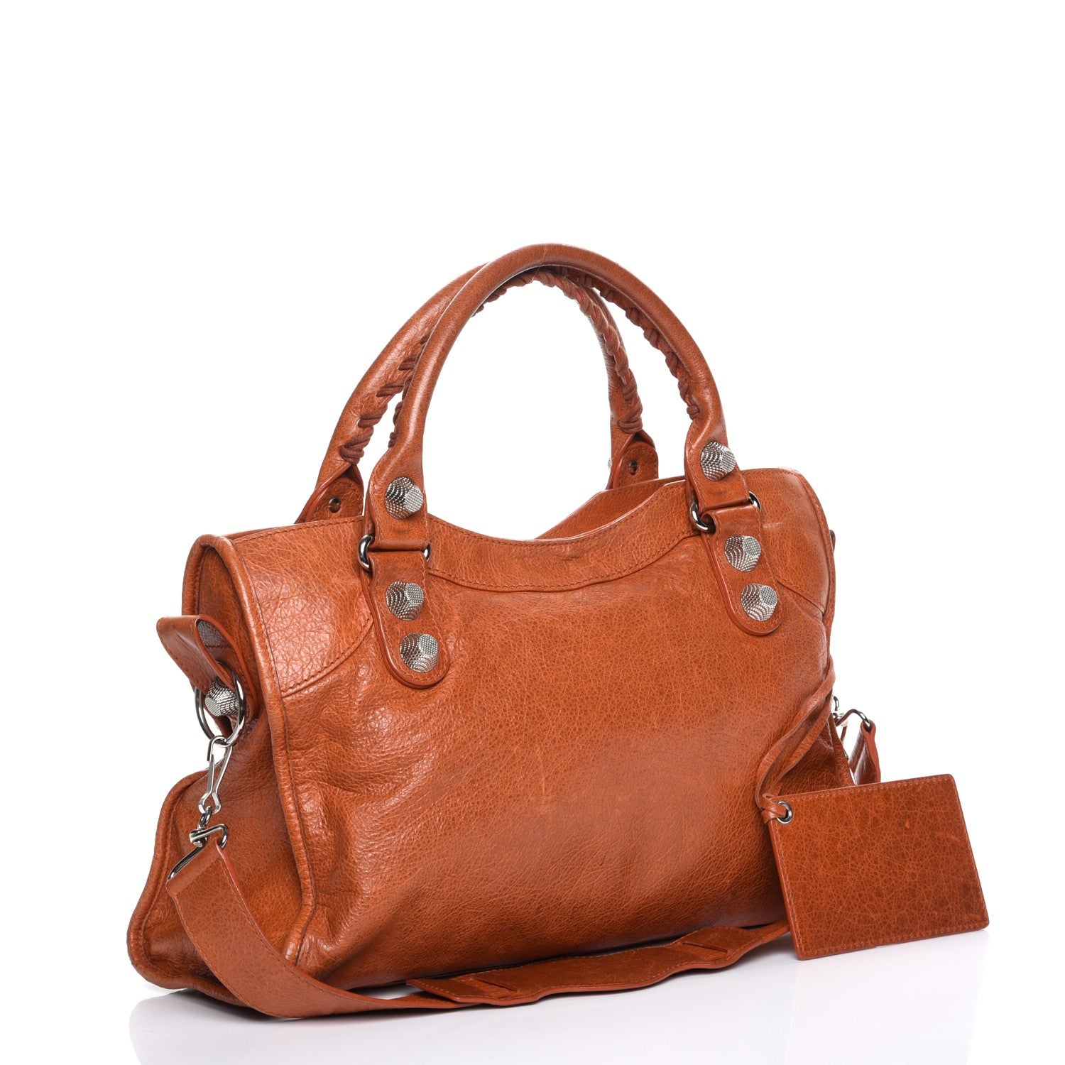 Balenciaga Agneau Giant 21 Silver Hardware City Orange Brulee 4 of 16