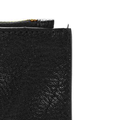Balenciaga Chevre Gold Metallic Edge Hardware Pouch Black 9 of 9