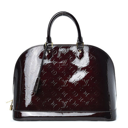 Louis Vuitton Vernis Alma GM Amarante 1 of 23