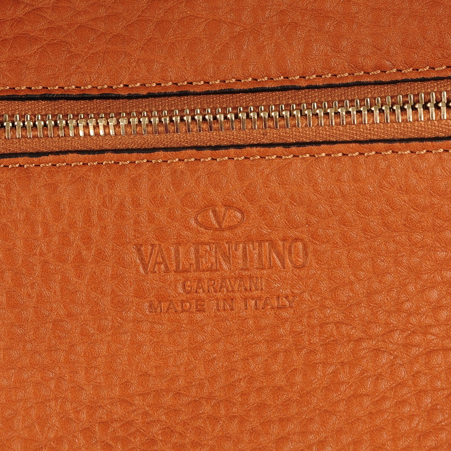 Valentino Garavani Pebbled Calfskin Large Rockstud Flip-Lock Messenger Bag Light Cuir 6 of 7