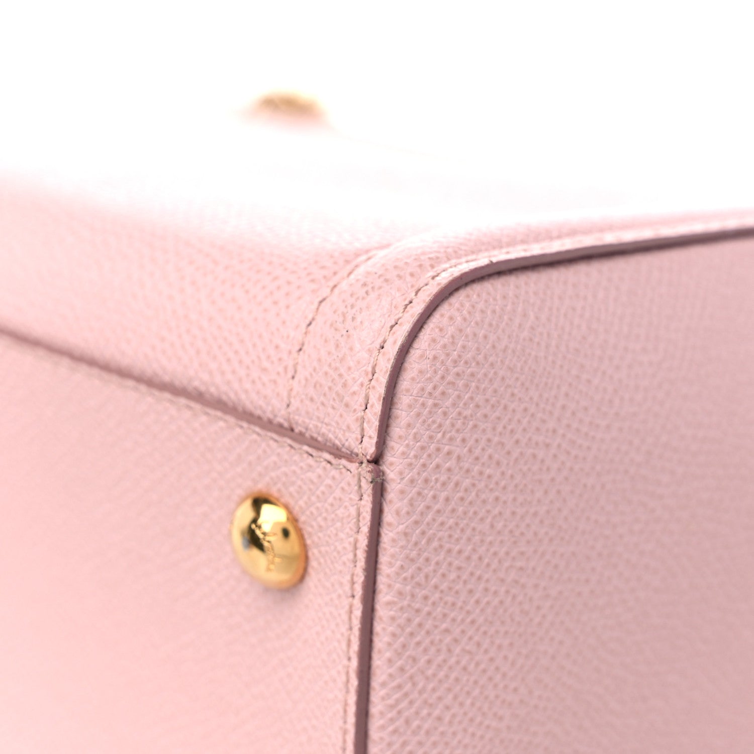 Salvatore Ferragamo Hammered Calfskin Vara Bow Chain Tote Pink 11 of 11
