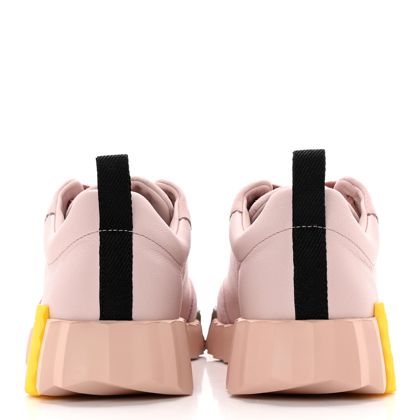 Sport Goatskin Suede Goatskin Bouncing Sneakers 38 Rose Porcelaine