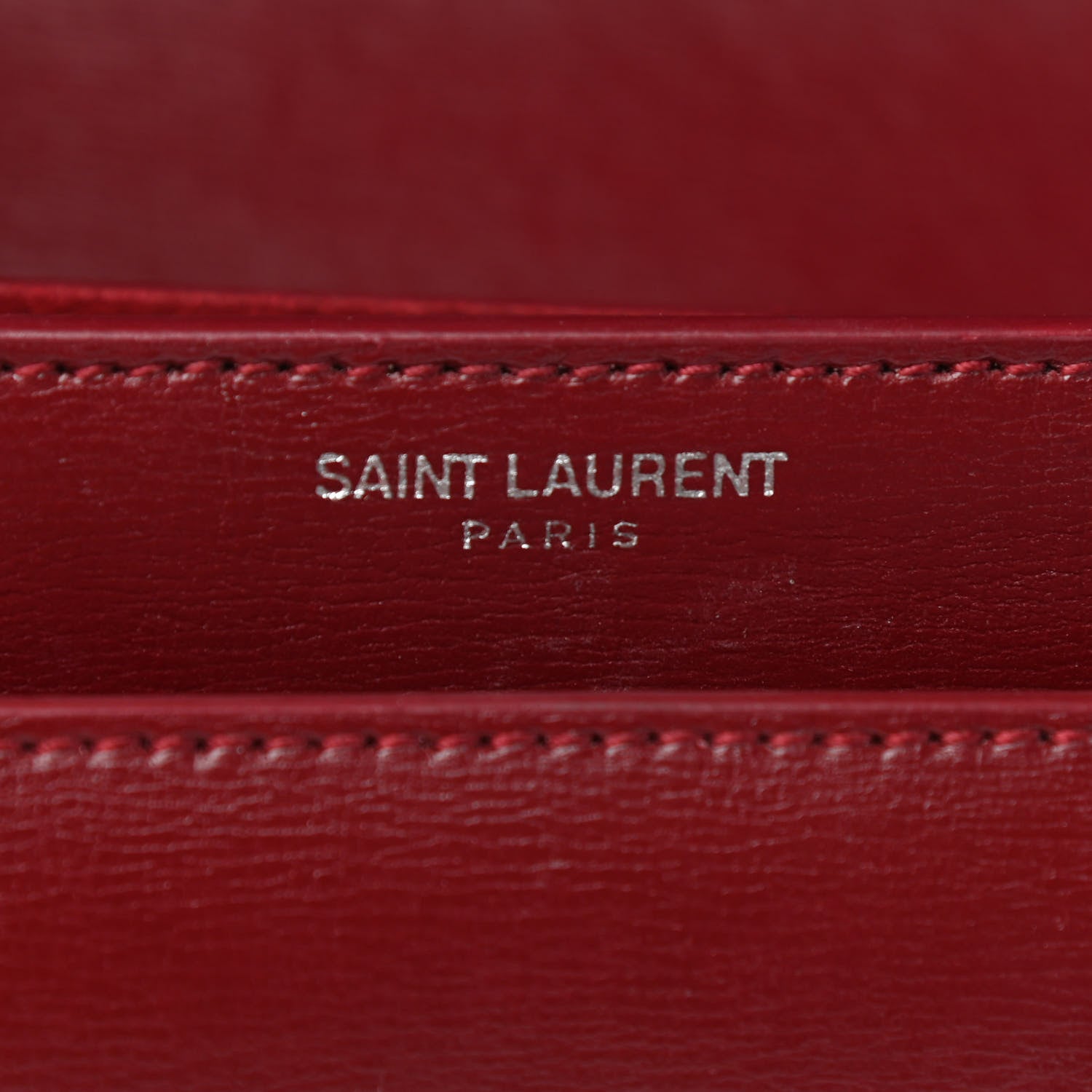 Saint Laurent Calfskin Medium Monogram Sunset Pallisandre 7 of 10