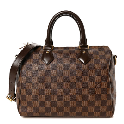 Louis Vuitton Damier Ebene Speedy Bandouliere 25 1 of 10