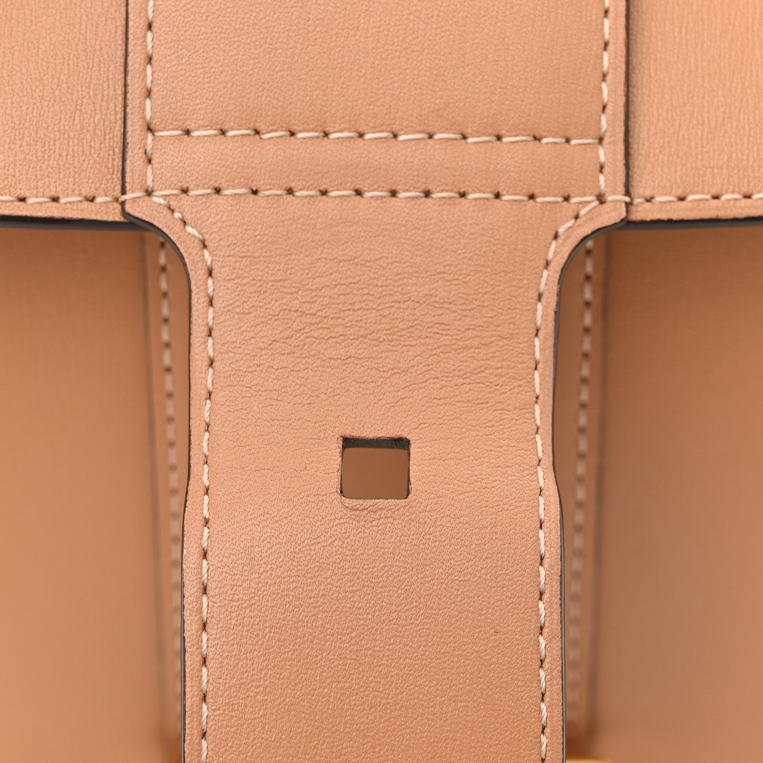 Delvaux Grained Calfskin Mini Brillant Satchel Nude 13 of 13