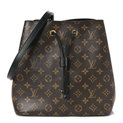 Louis Vuitton Monogram Neonoe MM Black 1 of 10