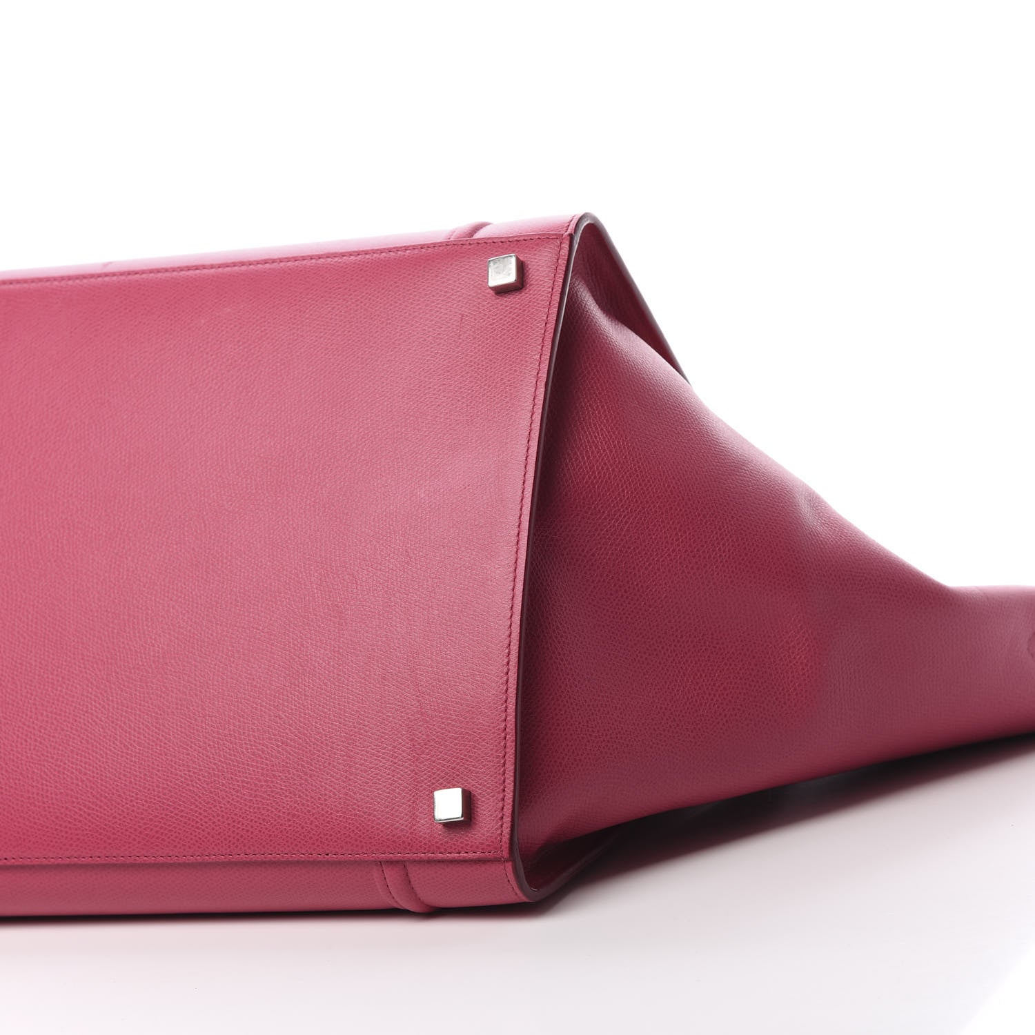 Celine Grained Calfskin Medium Phantom Luggage Fuchsia 11 of 13