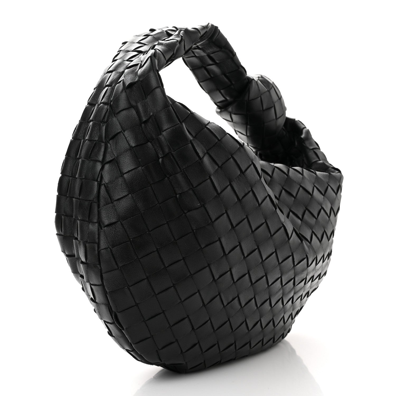 Bottega Veneta Nappa Intrecciato Teen Jodie Hobo Black 3 of 10