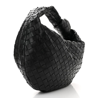 Bottega Veneta Nappa Intrecciato Teen Jodie Hobo Black 3 of 10