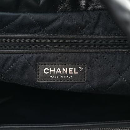 Chanel Shiny Calfskin Quilted Chanel 22 Black 7 of 11