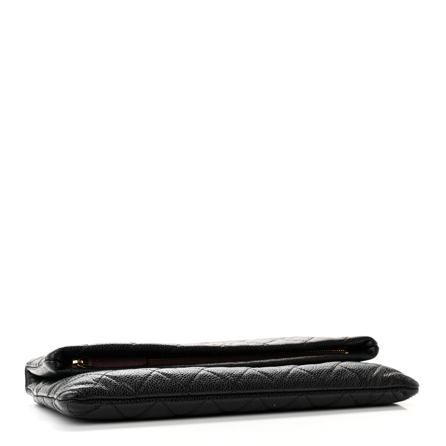 Chanel Caviar Quilted CC Beauty Clutch Black 4 of 14