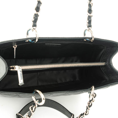 Chanel Caviar Quilted Grand Shopping Tote GST Black 5 of 7