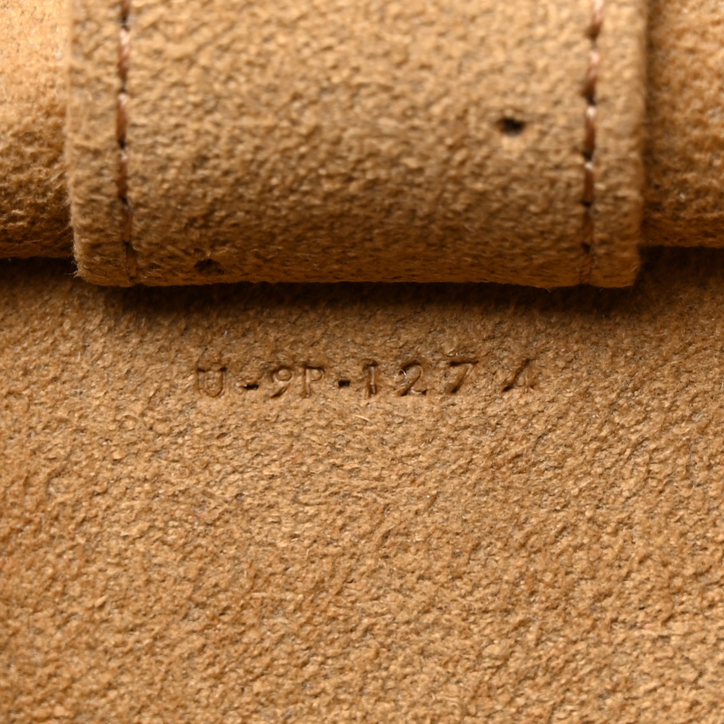 Triomphe Canvas Calfskin Jewelry Pouch Tan