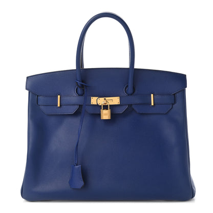 Hermes Epsom Birkin 35 Bleu Electrique 1 of 9