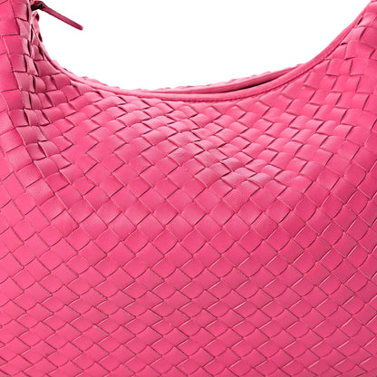 Bottega Veneta Nappa Intrecciato Medium Veneta Hobo Rosa Shock 8 of 15