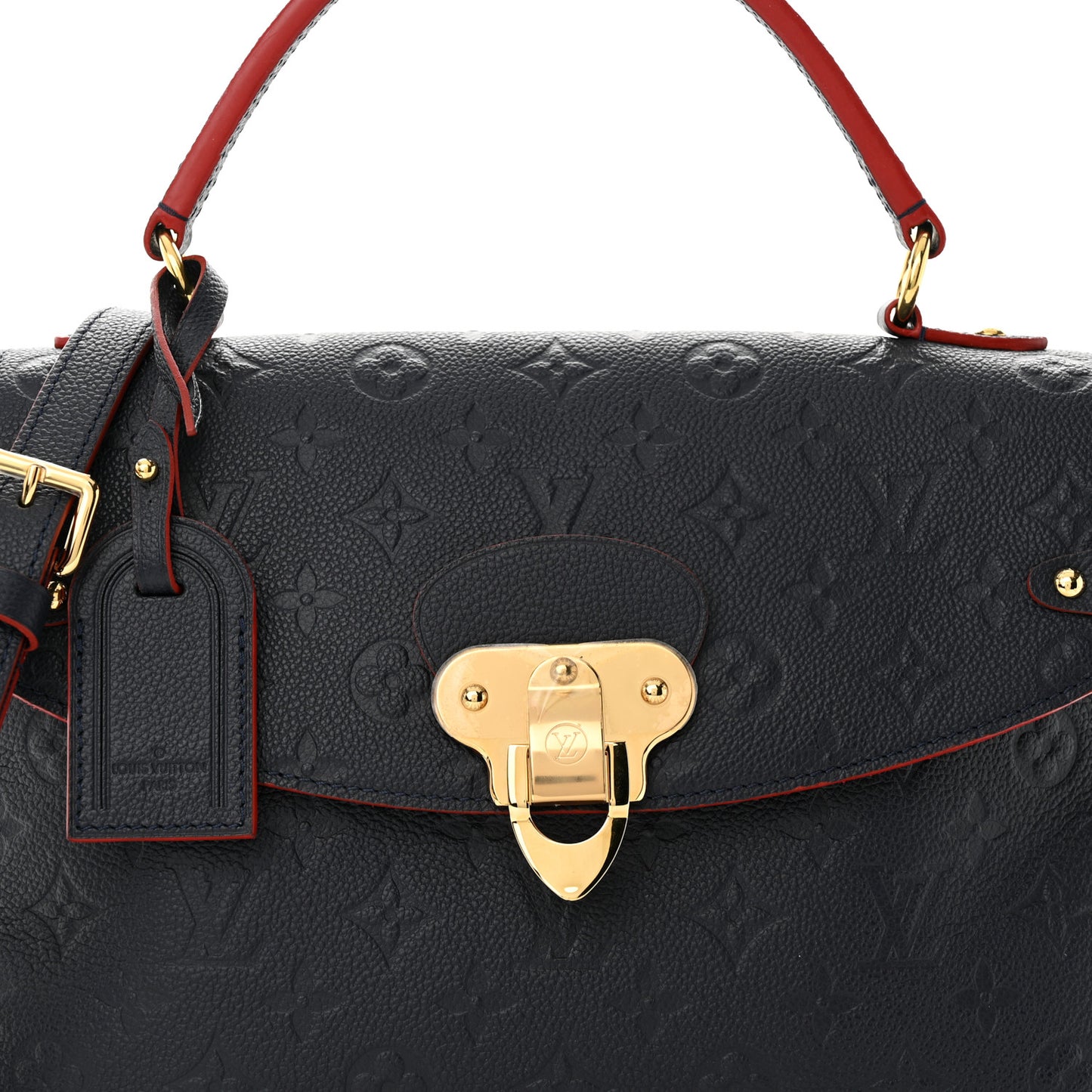 Empreinte Georges MM Marine Rouge