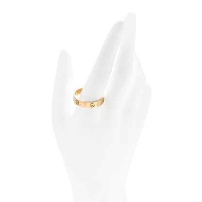 Cartier 18K Yellow Gold 5.5mm LOVE Band Ring 72 14 2 of 5