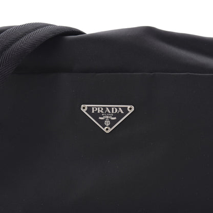 Prada Tessuto Nylon Shoulder Bag Black 9 of 9