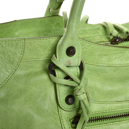 Balenciaga Agneau Classic Hardware City Lime Green 9 of 9