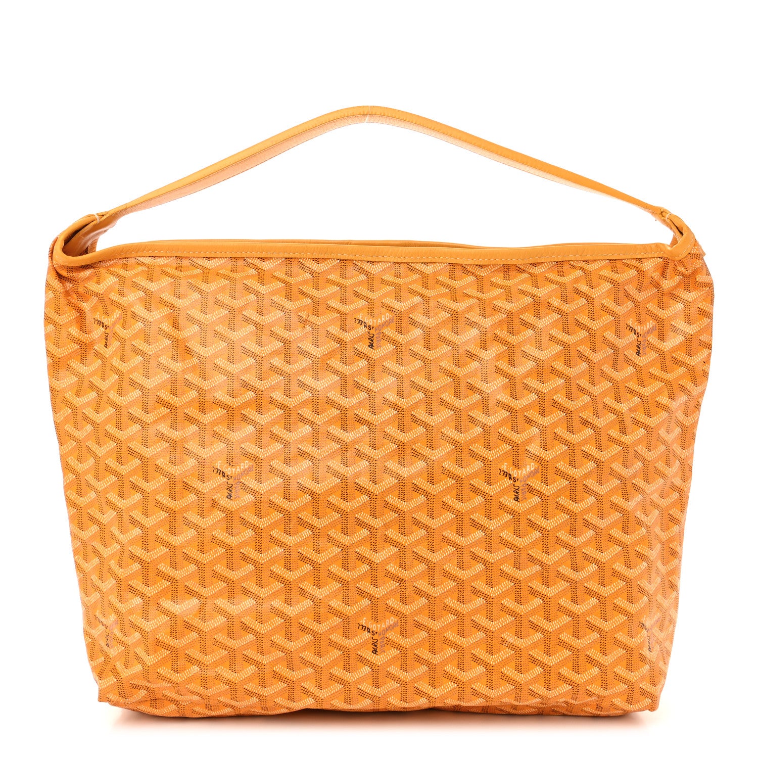 Goyard Goyardine Fidji Zip Hobo Yellow 1 of 13