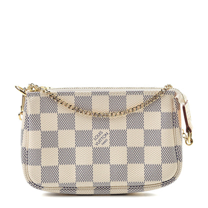 Louis Vuitton Damier Azur Mini Pochette Accessories 1 of 8