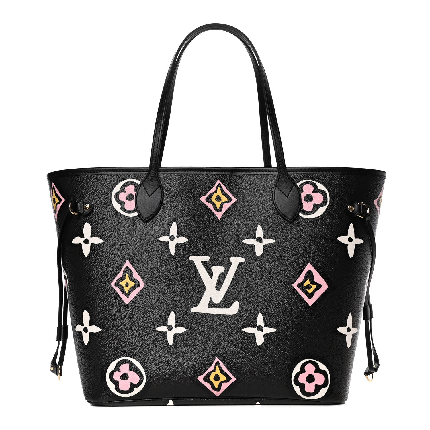 Louis Vuitton Monogram Giant Wild At Heart Neverfull MM Black 1 of 10