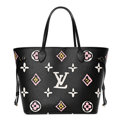 Louis Vuitton Monogram Giant Wild At Heart Neverfull MM Black 1 of 10