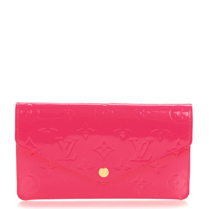 Louis Vuitton Vernis Jeanne Wallet Hot Pink 1 of 7