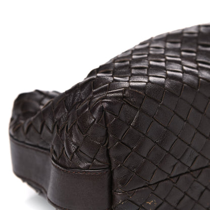 Bottega Veneta Nappa Intrecciato Large Cosmetic Case Ebano 8 of 15