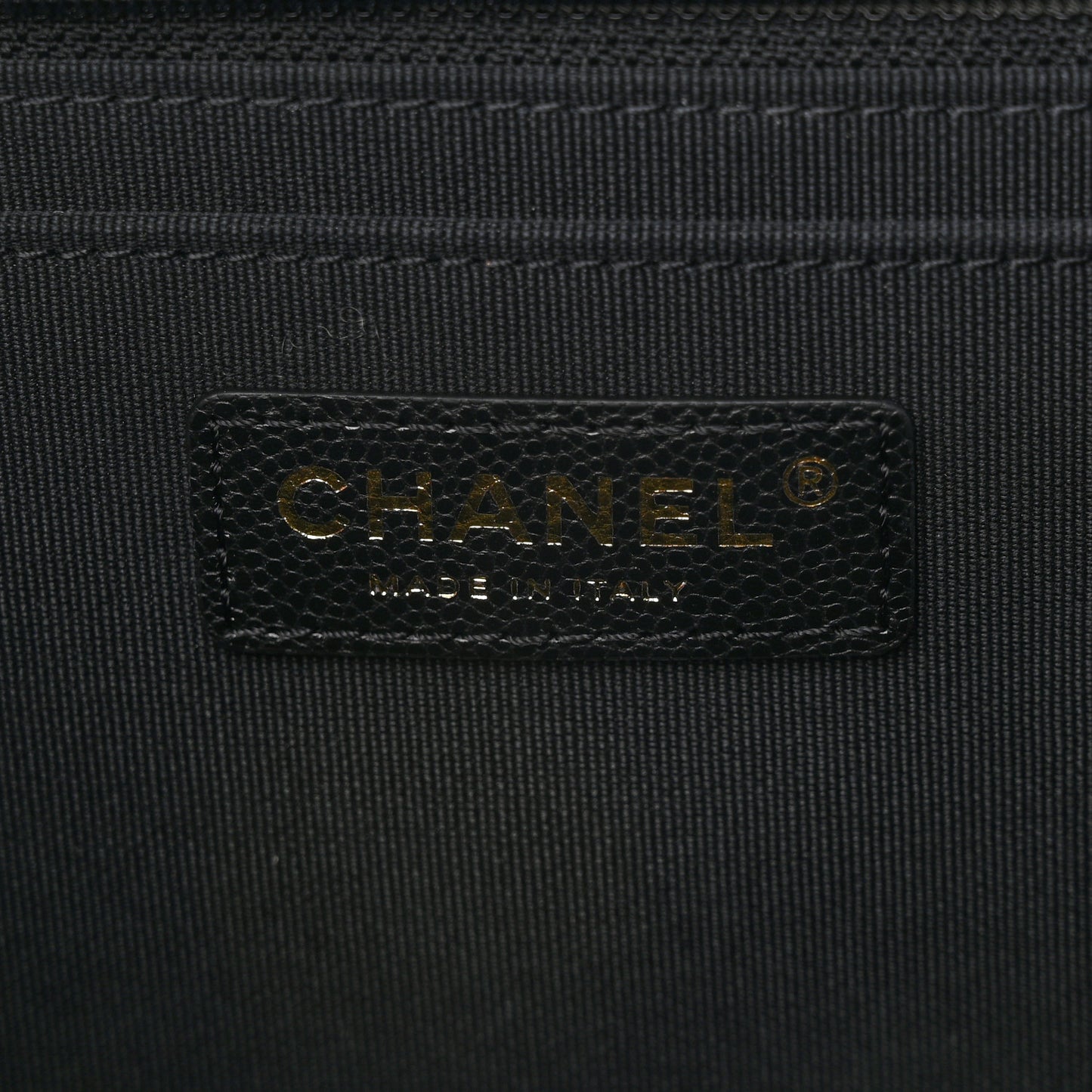 Caviar Quilted XXL Travel Flap Bag Black