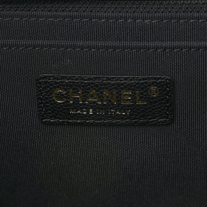 Chanel Caviar Quilted XXL Travel Flap Bag Black 6 of 10
