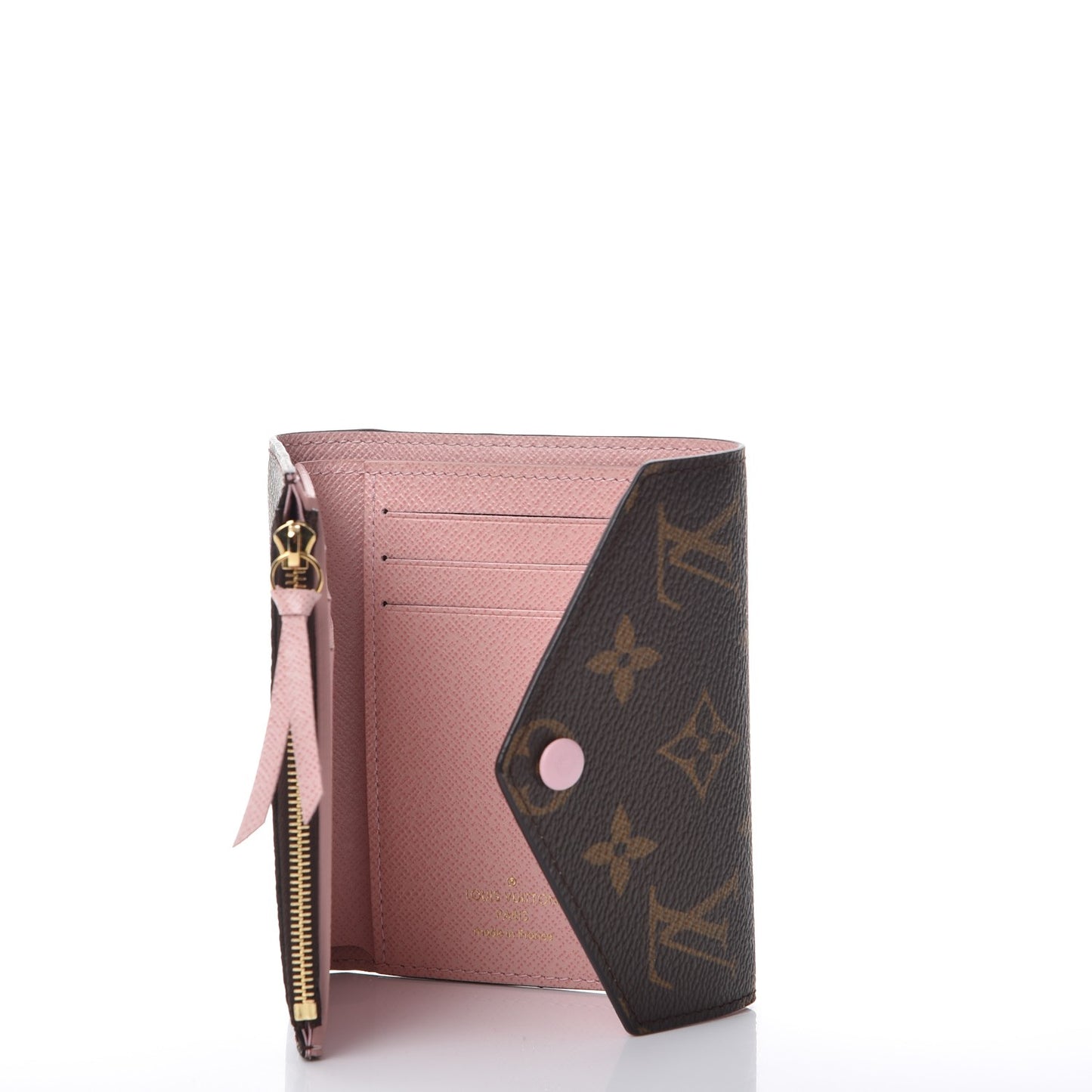 Monogram Victorine Wallet Rose Ballerine