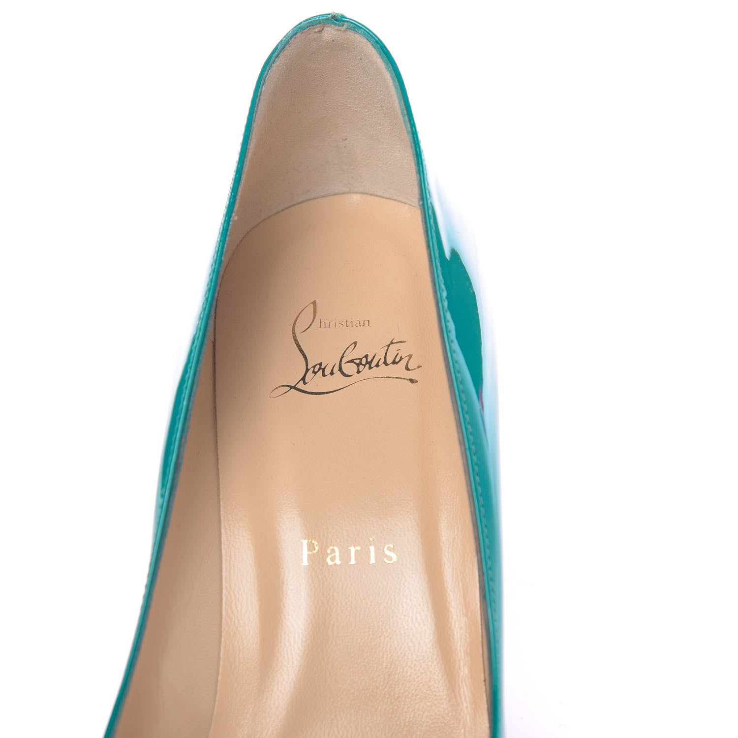 Christian Louboutin Patent Piou Piou 85 Pumps 40 Riviera 6 of 8