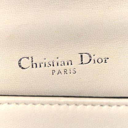 Christian Dior Calfskin Mini Diorama Flap Bag Off White 8 of 9