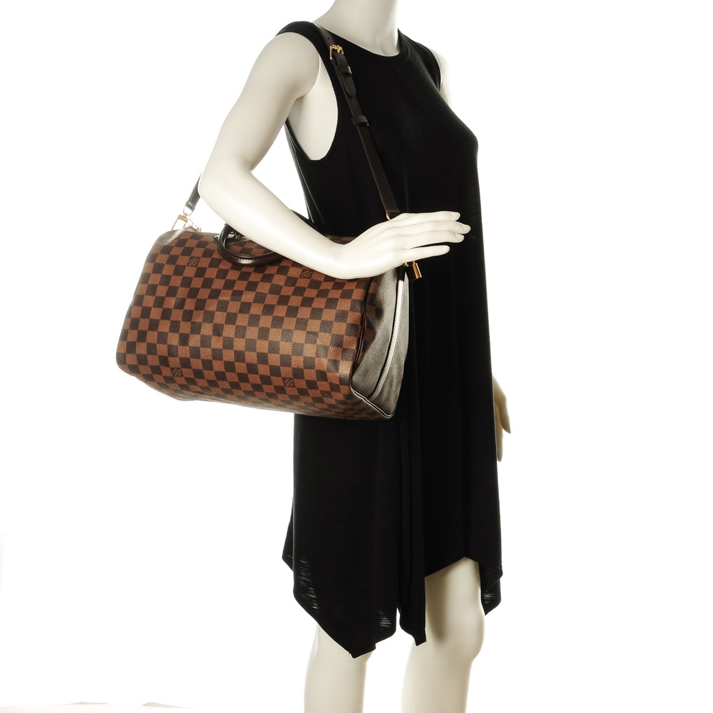 Damier Ebene Speedy Bandouliere 35