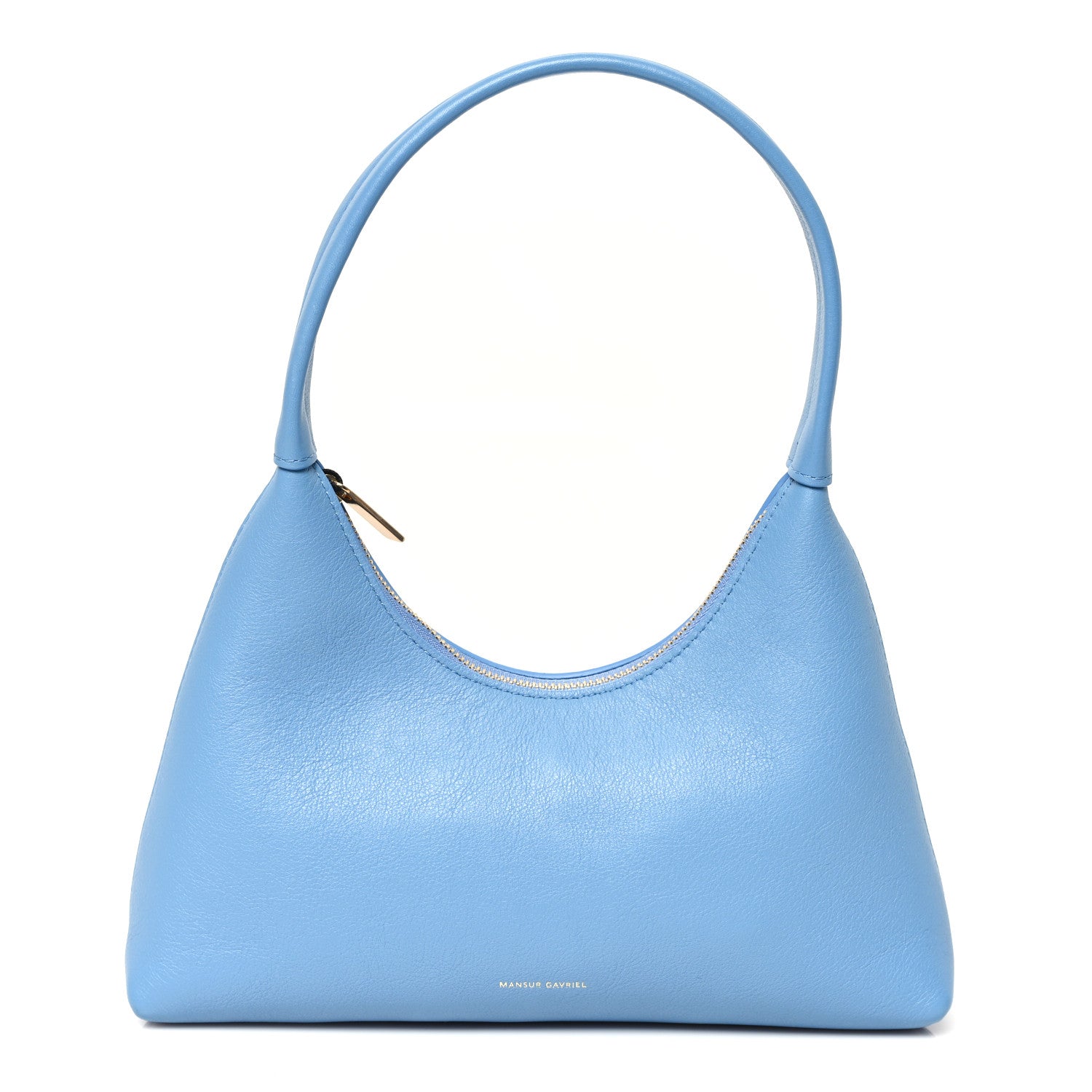 Mansur Gavriel Tumbled Calfskin Mini Candy Bag Lago 1 of 9