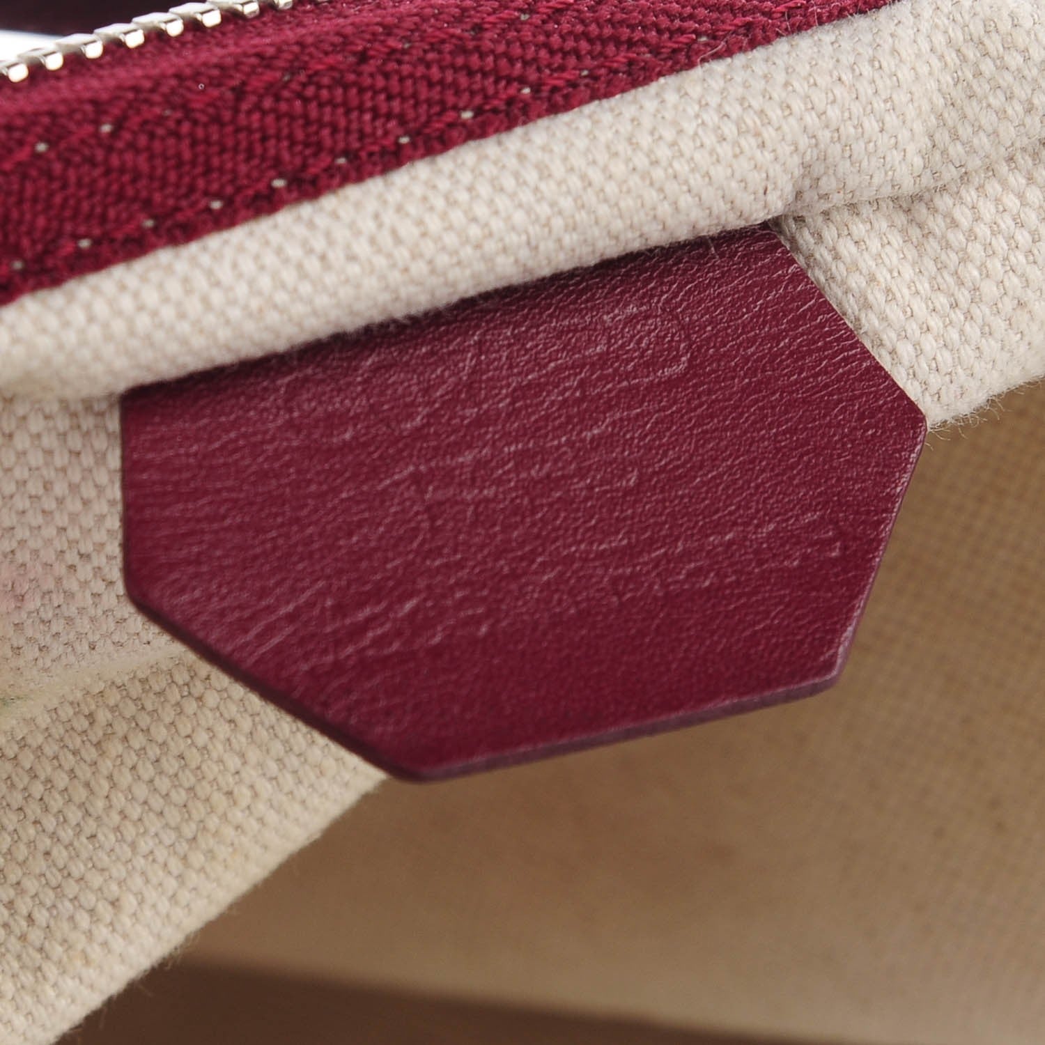 Goyard Goyardine Fidji Zip Hobo Burgundy 9 of 11