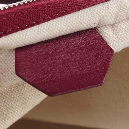 Goyard Goyardine Fidji Zip Hobo Burgundy 9 of 11