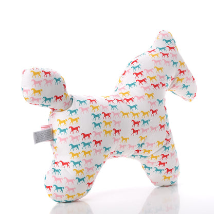 Hermes Cotton Large Plush Horse Toy Blanc White 5 of 10