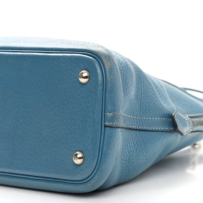 Hermes Taurillon Clemence Bolide 31 Blue Jean 9 of 19