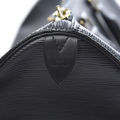 Louis Vuitton Epi Keepall 45 Black 5 of 15