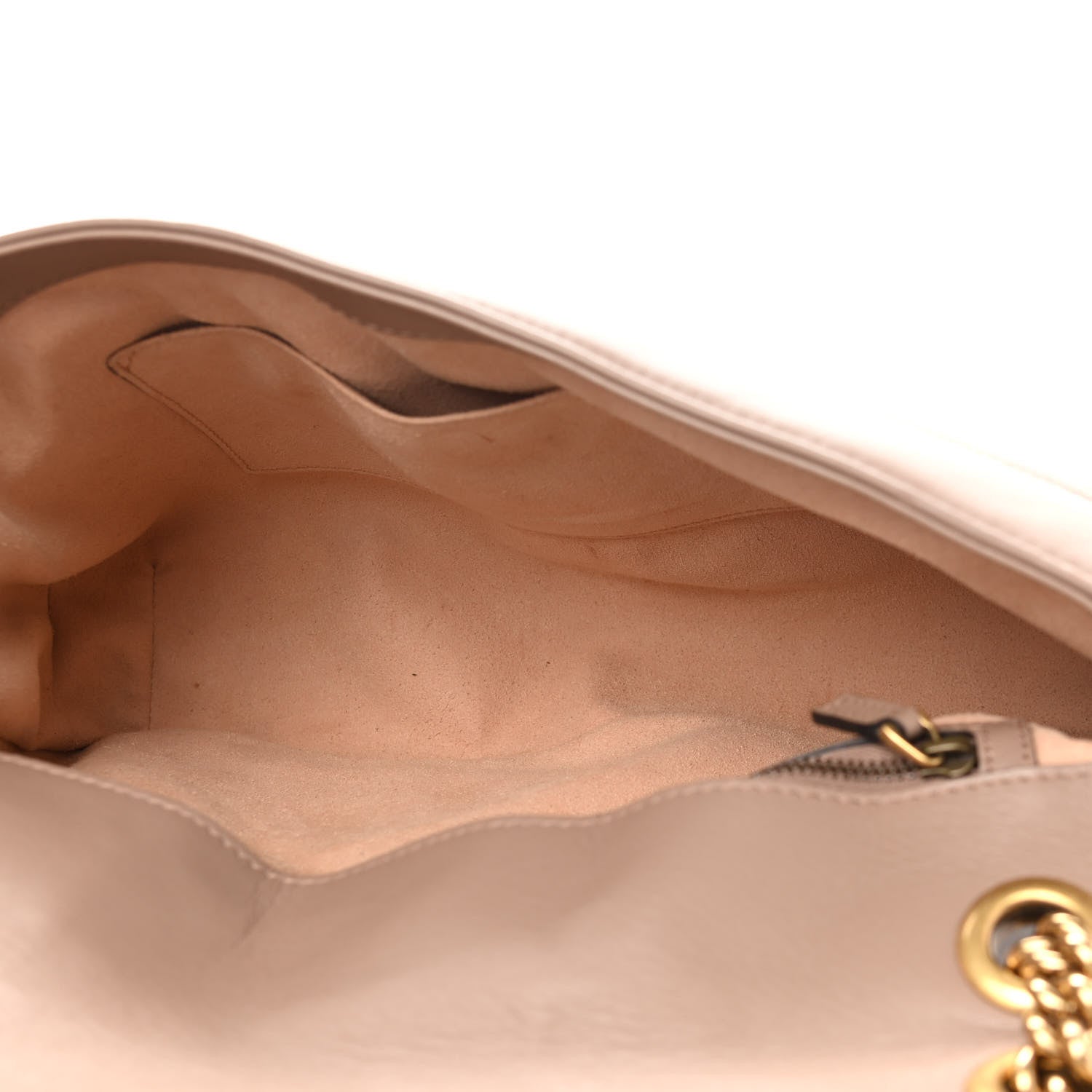 Gucci Calfskin Matelasse Medium GG Marmont Shoulder Bag Porcelain Rose 5 of 14