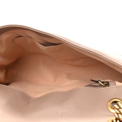 Gucci Calfskin Matelasse Medium GG Marmont Shoulder Bag Porcelain Rose 5 of 14
