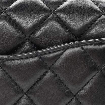 Chanel Lambskin Quilted Mini Rectangular Pearl Crush Flap Black 16 of 17