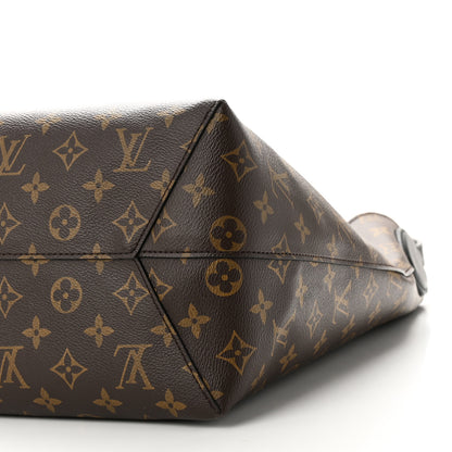 Louis Vuitton Monogram Flower Hobo Black 9 of 9