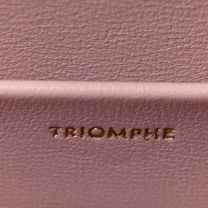 Celine Shiny Calfskin Triomphe Shoulder Bag Peony 7 of 10