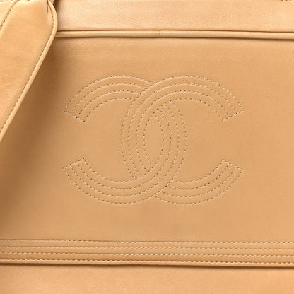 Chanel Lambskin Tassel CC Camera Case Beige 8 of 10