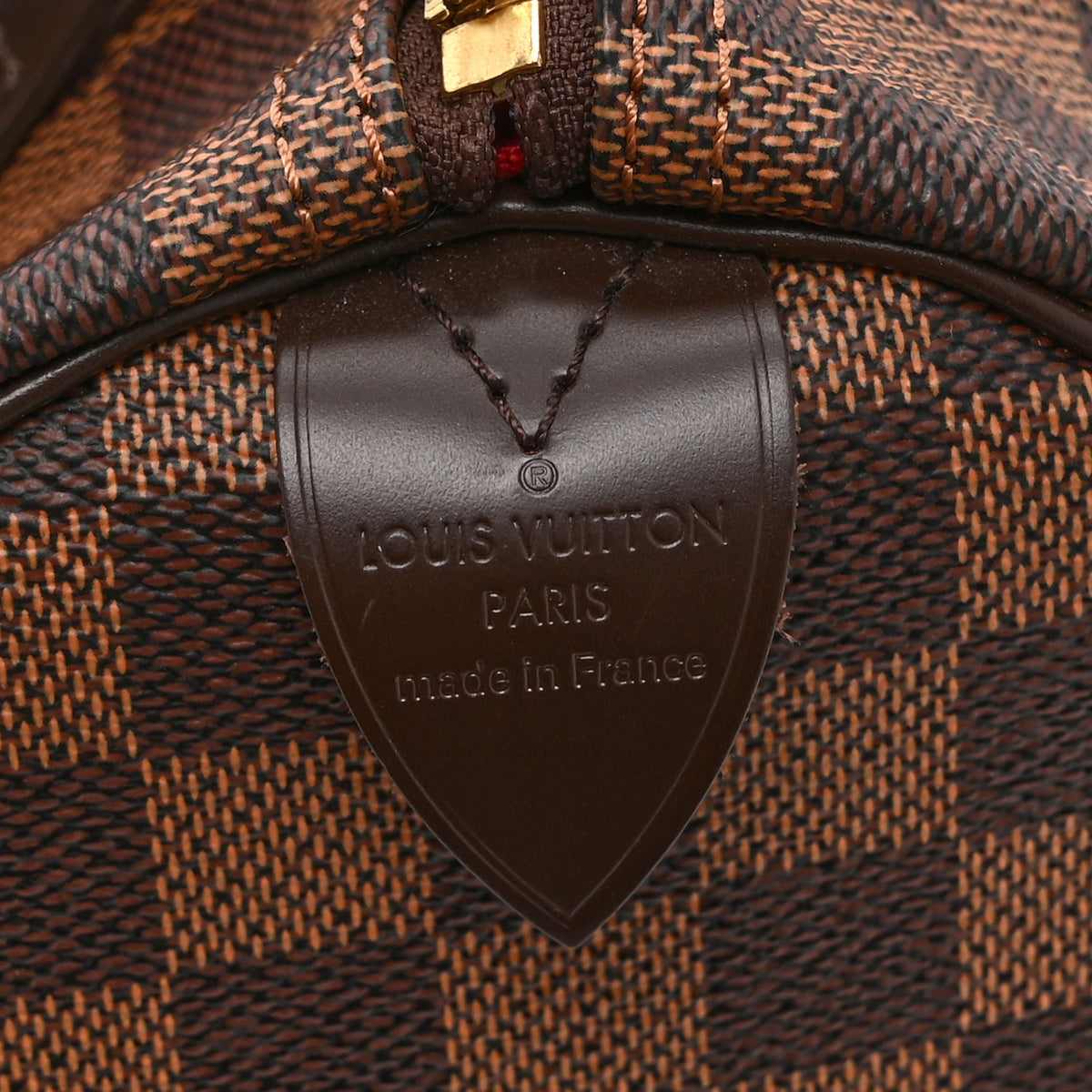 Louis Vuitton Damier Ebene Speedy 30 6 of 10