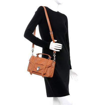 Proenza Schouler Lambskin Tiny PS1 Satchel Dune 2 of 9