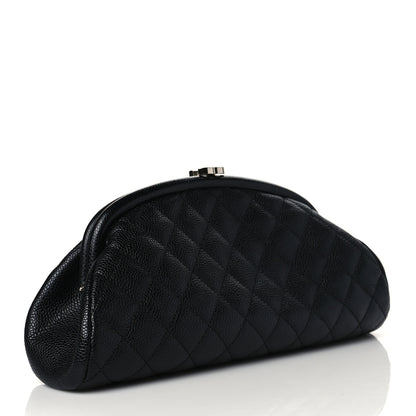 Chanel Caviar Quilted Timeless Clutch Black 3 of 10